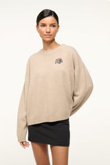 CUSTOM  x C.BONZ SERRANO CASHMERE SWEATER | STONE